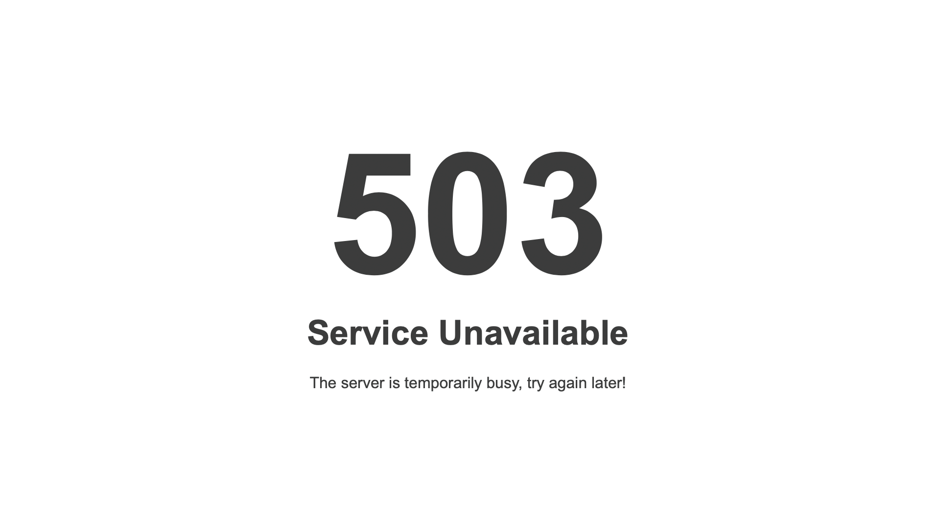 503 error in WordPress – How to fix 503 service unavailable