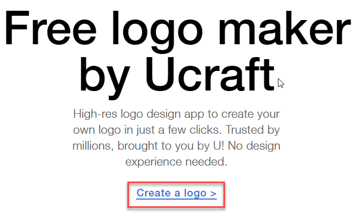 Ucraft logo maker