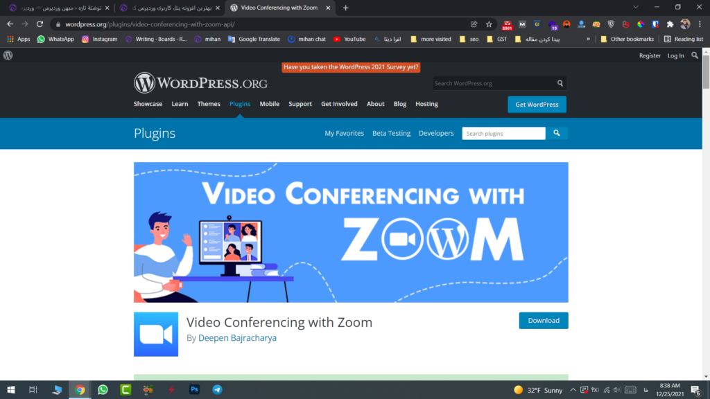 Video Conferencing with Zoom plugin