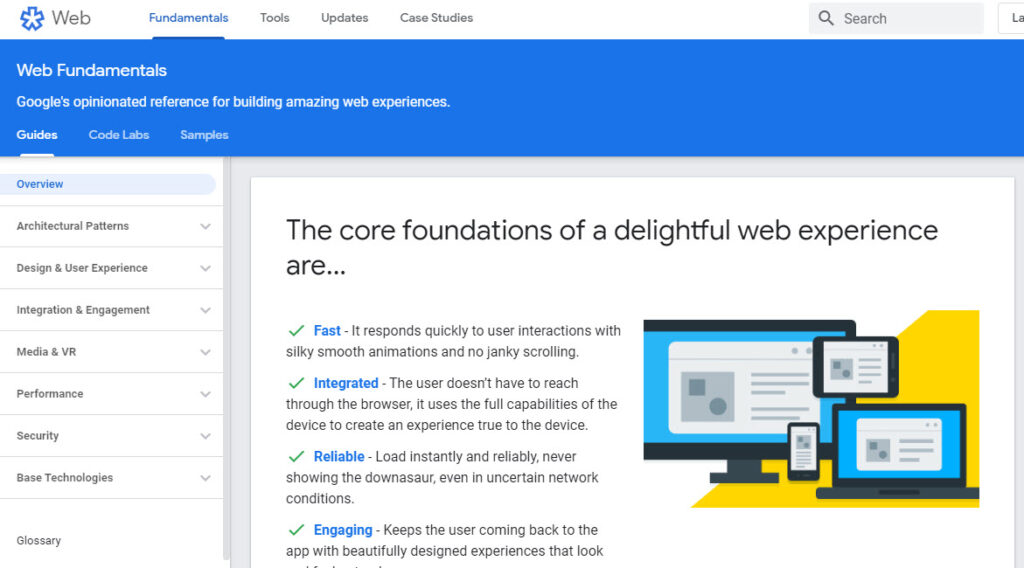  Web Fundamentals by Google 