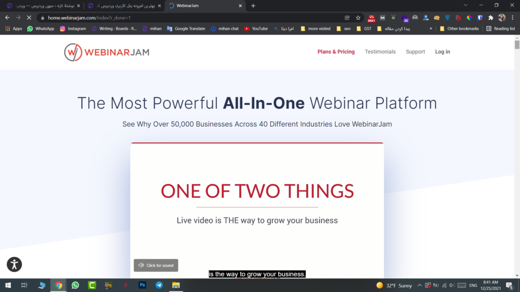 WebinarJam plugin