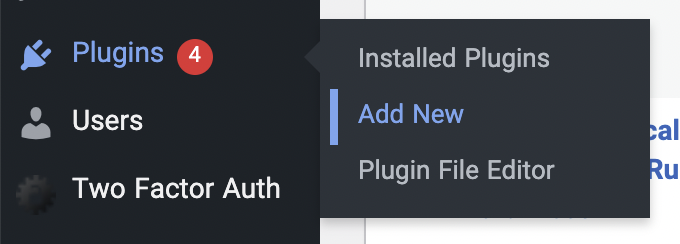 Install the plugin in WordPress