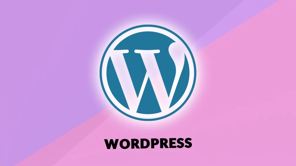 WordPress content management system