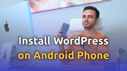 How to Install WordPress on Android Using AWebServer