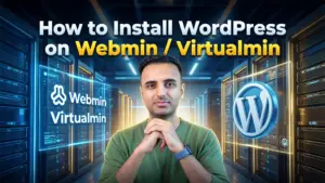 How to install WordPress on Webmin / Virtualmin step by step