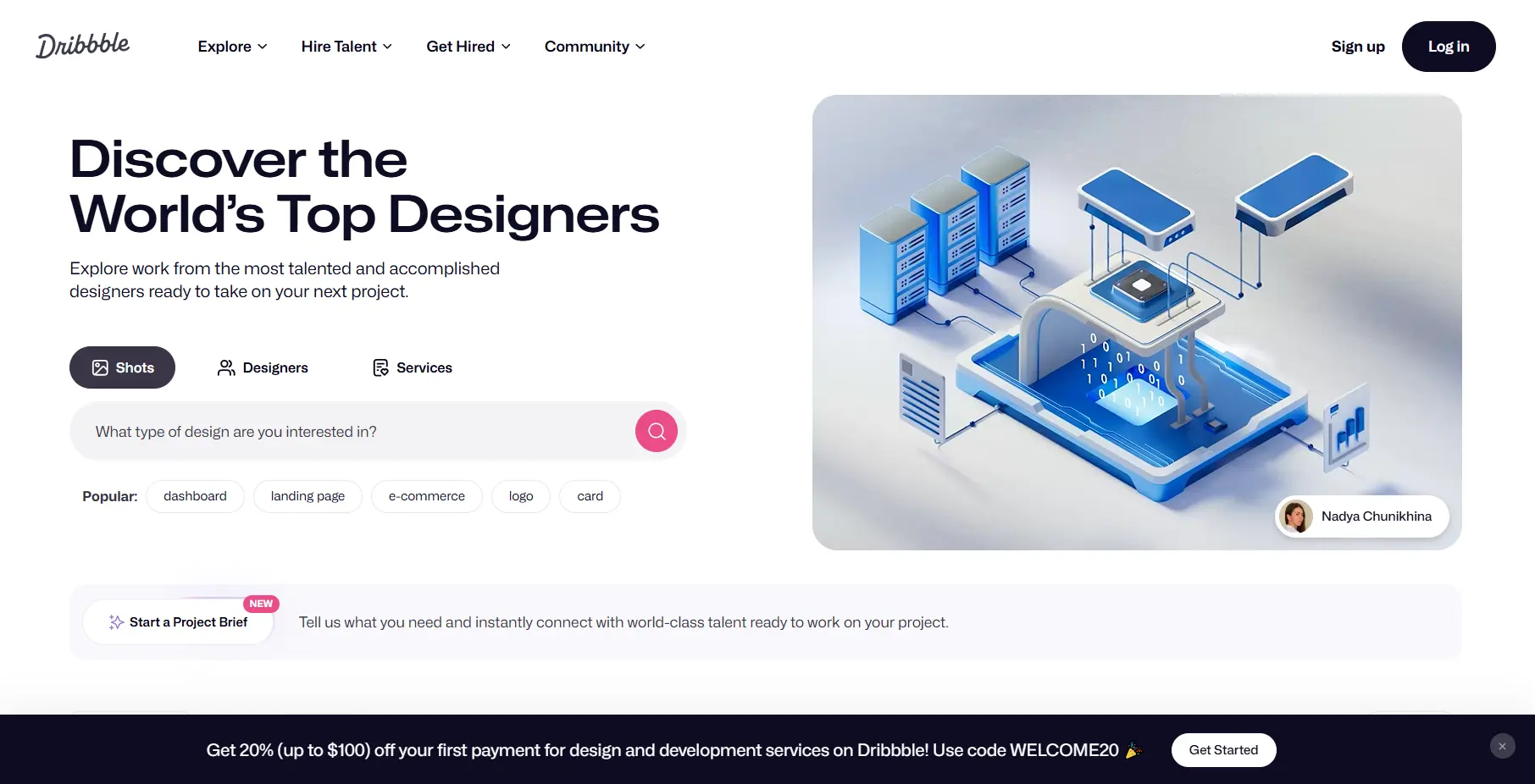 How to Find Professional Inspiration 2 www.dribbble.com