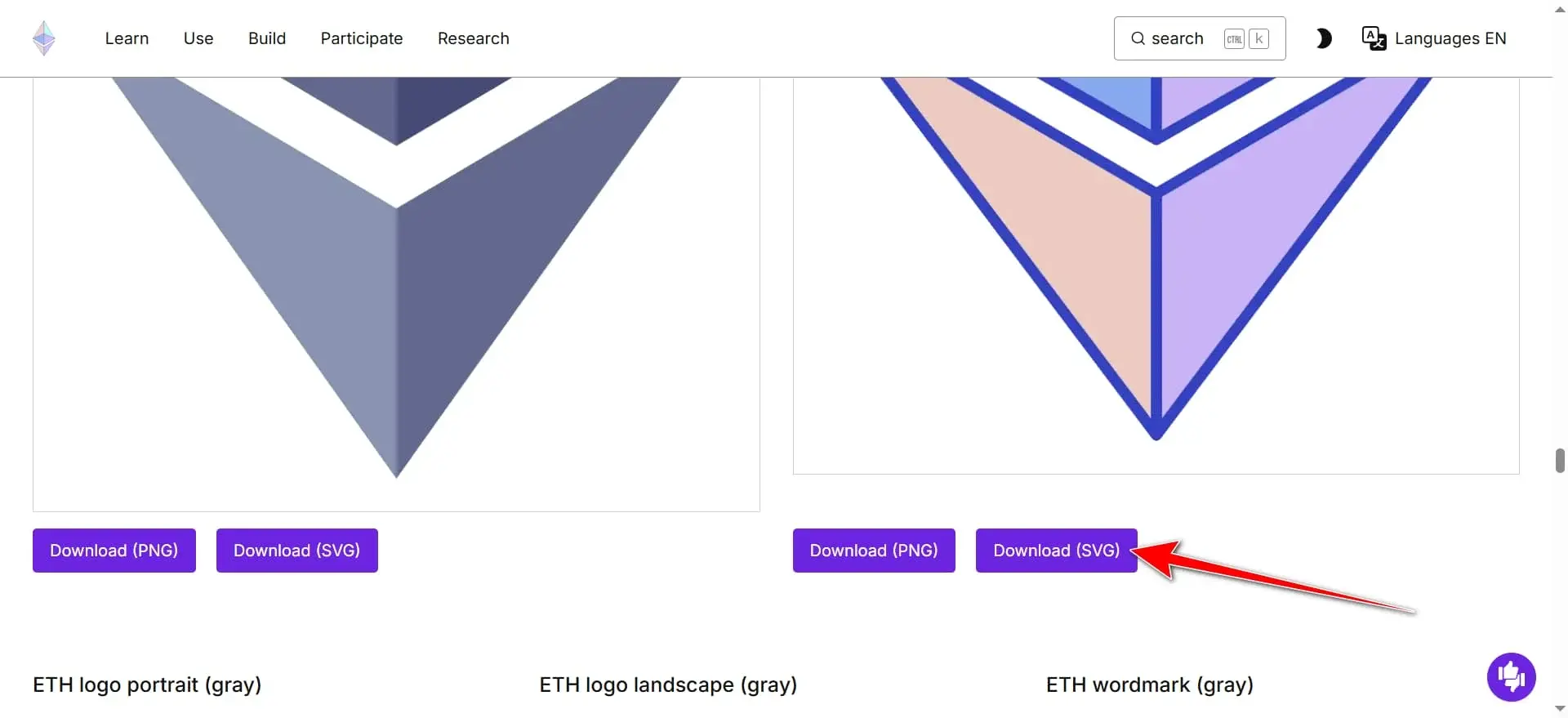Part 1: Designing the Ethereum Website Header with Elementor 10 Ethereum Logo SVG