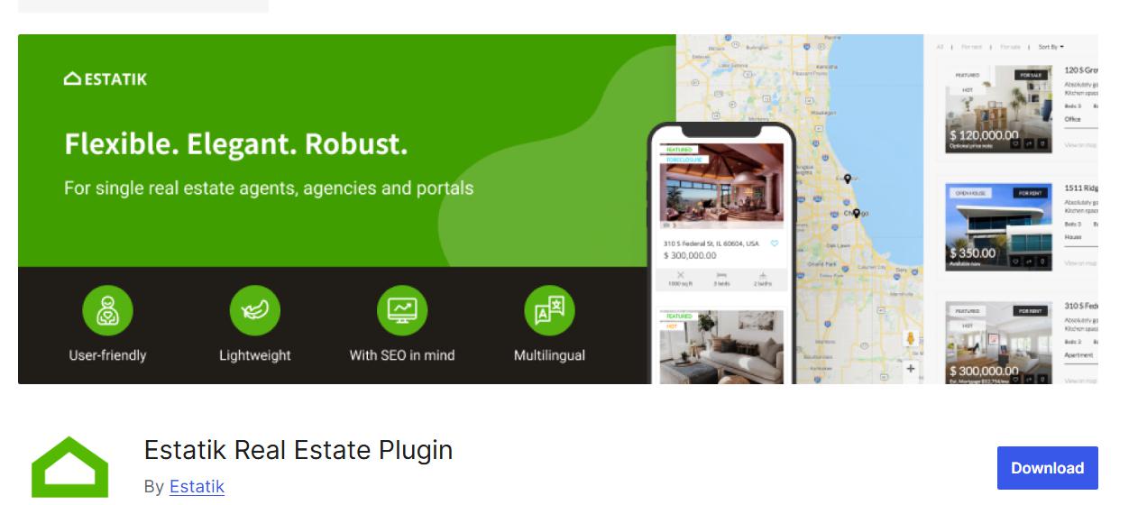 Estatik Real Estate Plugin