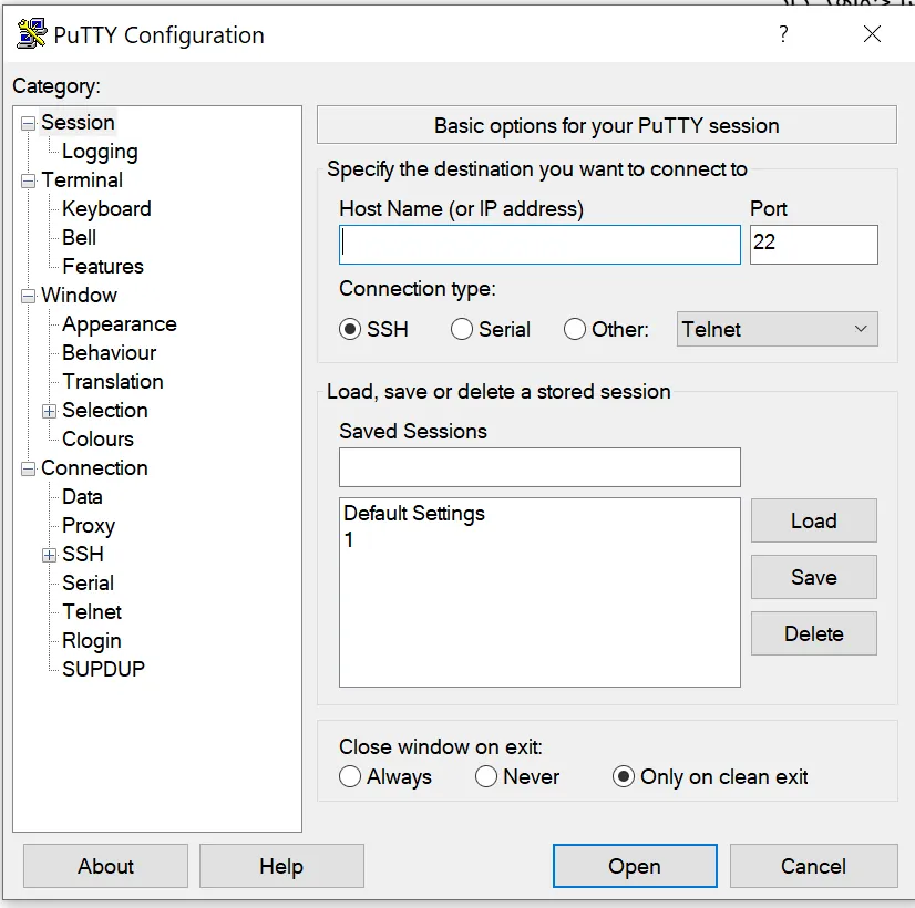 How to Connect to Linux SSH on Different Operating Systems 2 putty