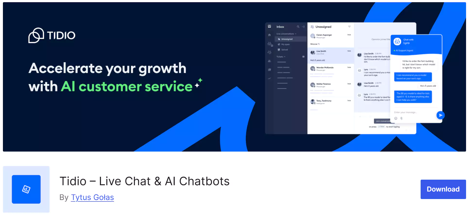 Tidio Live Chat