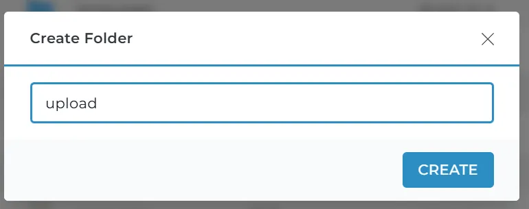 Create a Folder