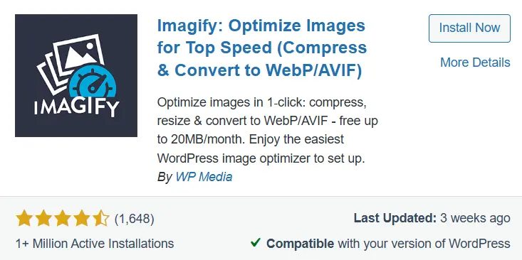 What Is Progressive JPEG and How Can It Help Increase Website Speed? 3 Imagify Plugin