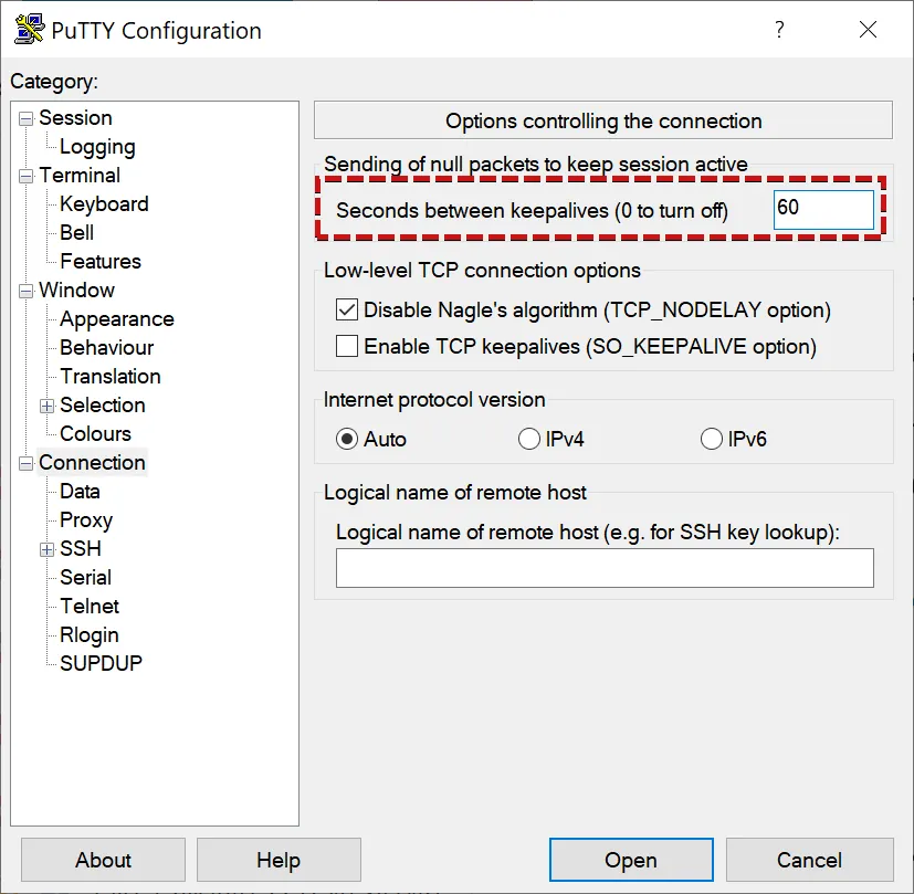 How to Connect to Linux SSH on Different Operating Systems 4 Fixing Disconnected Sessions in PuTTY with Keepalive