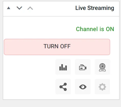 Hosting a Webinar in WordPress with 8 Plugins Along with a Tutorial 17 Turning on the Live Stream Channel