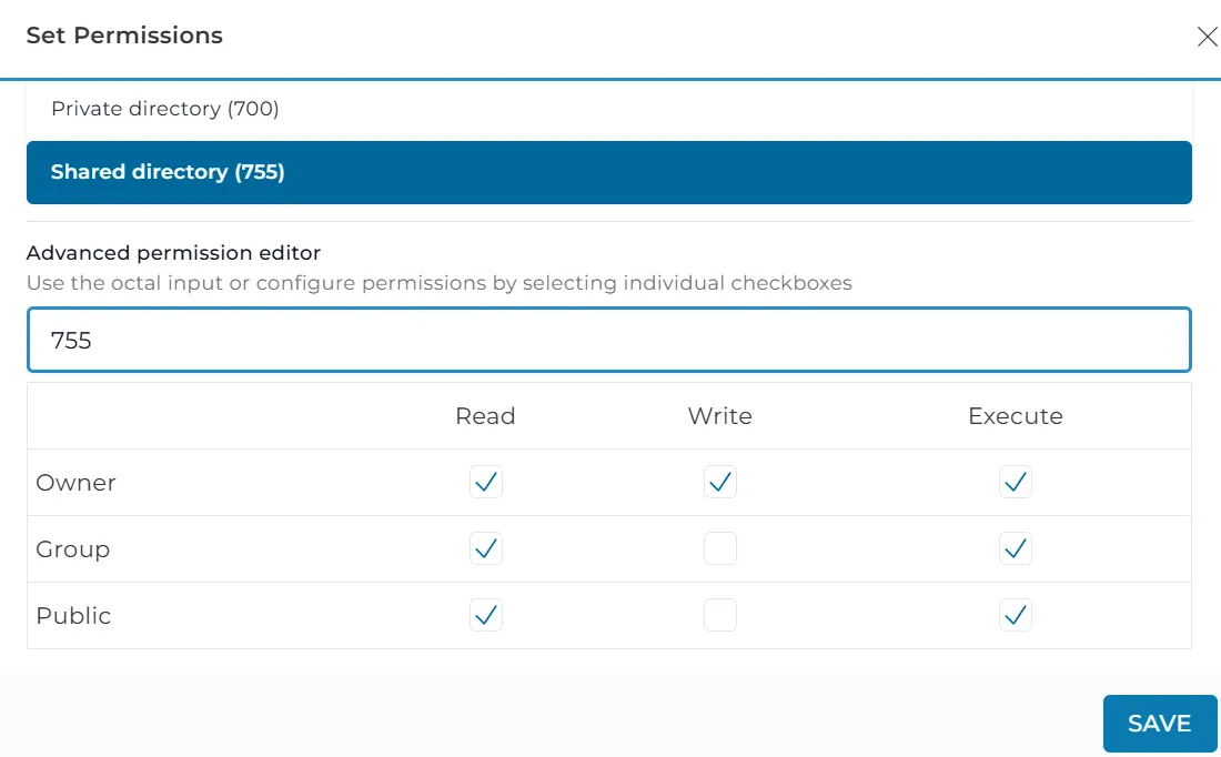 Folder Permissions