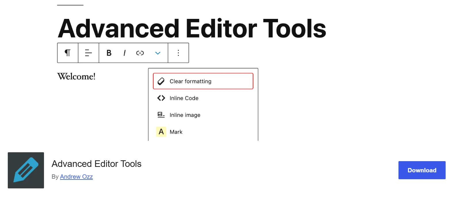 Advanced Editor Tools Plugin
