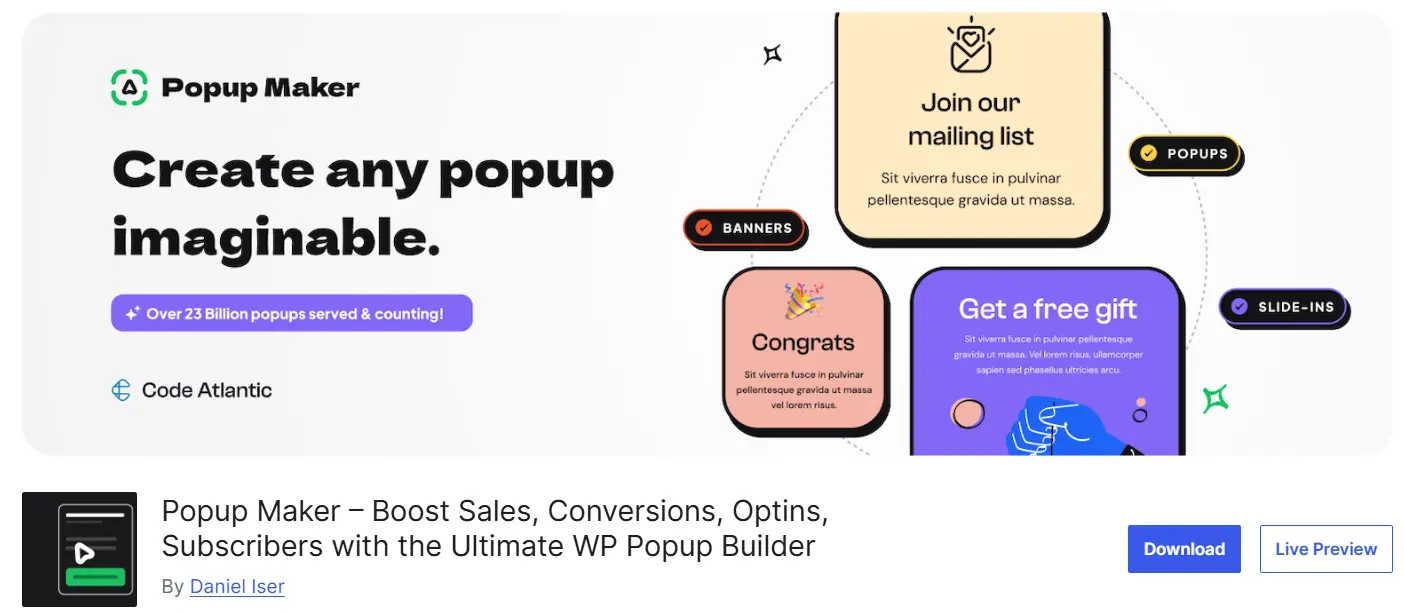 Popup Maker