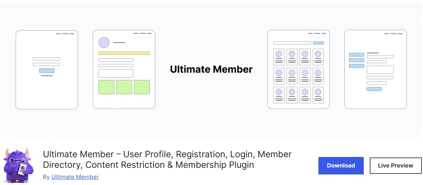 Which Is the Best WordPress User Panel Plugin? 3 Ultimate Member Plugin