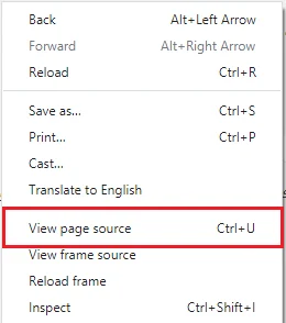 Ctrl + U key