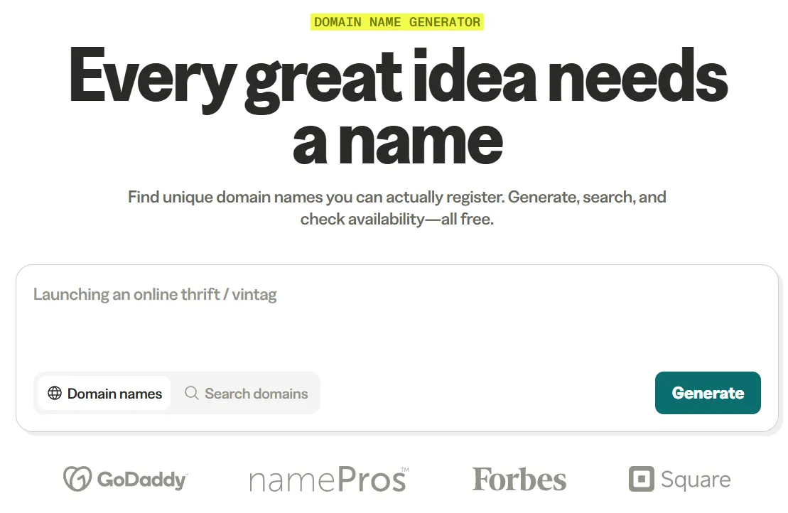 Choosing the right domain; features and common mistakes 5 NameMesh