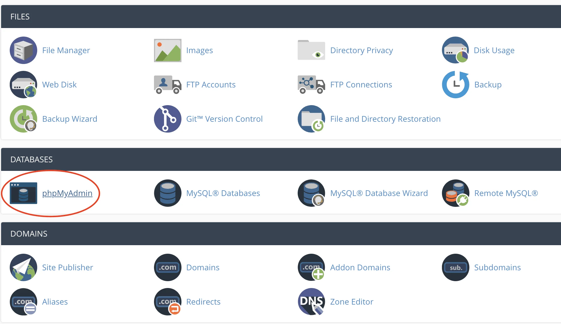 phpMyAdmin