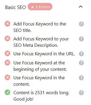 Easy SEO on multi-page WordPress sites