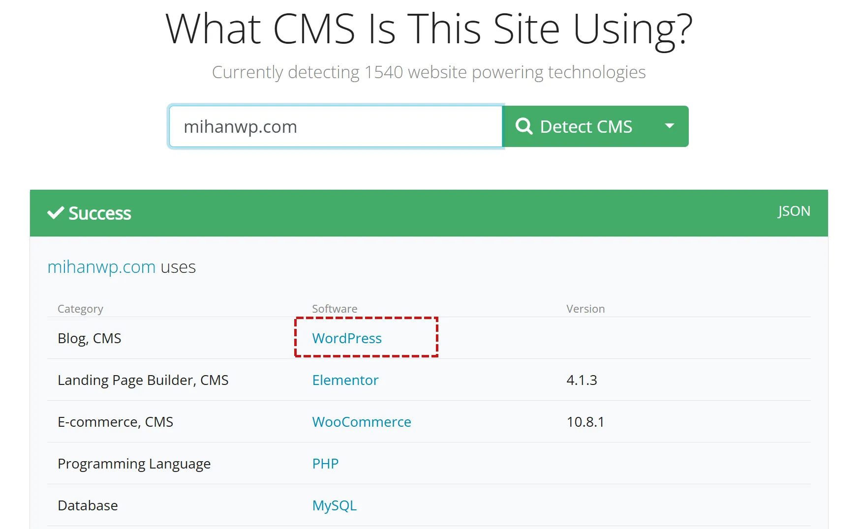whatcms.org